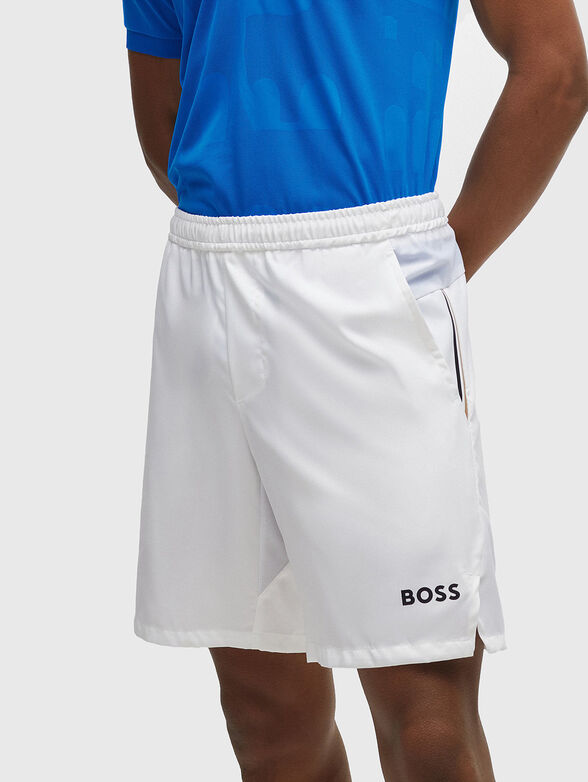 TIEBREAK white shorts - 3