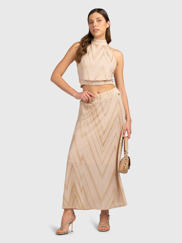 Halter neckline top - 2