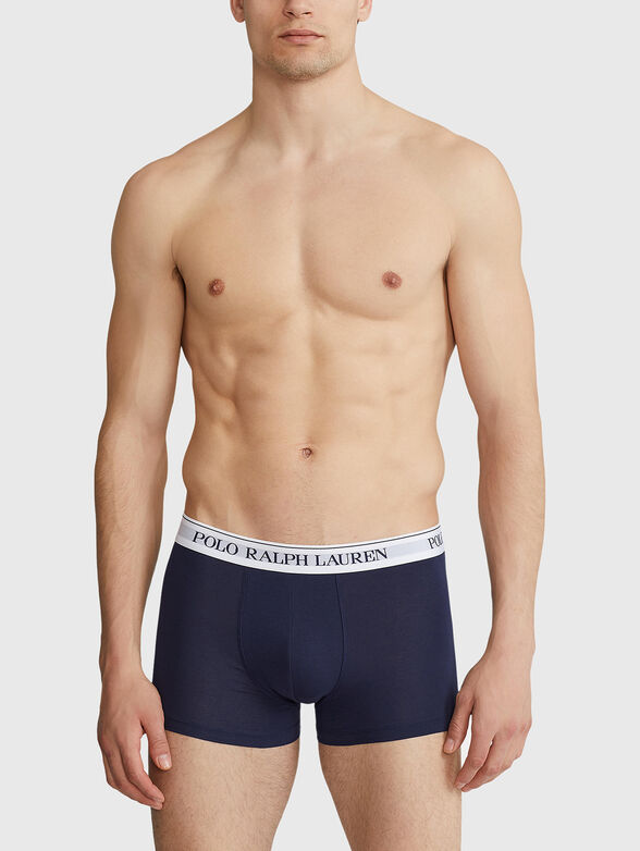 Set of three pairs of boxers with logo - 5