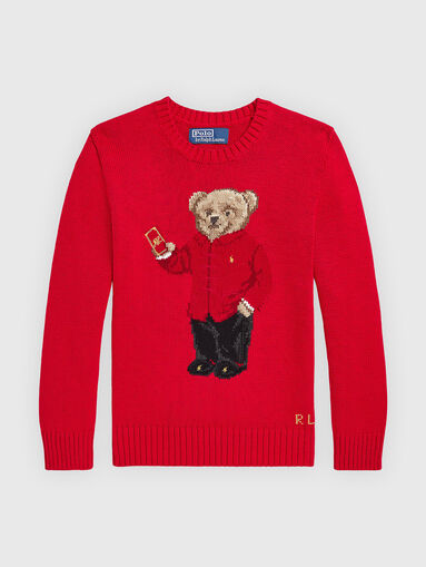 Polo Bear embroidery sweater - 4