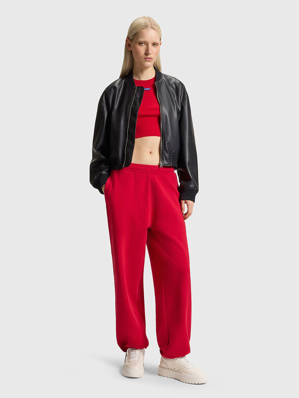 Cotton sports trousers - 4