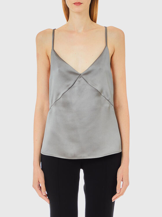 Топ в сив цвят - 1