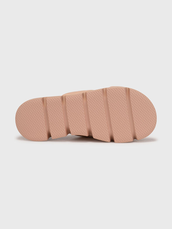 BROADCAST beige sandals - 5