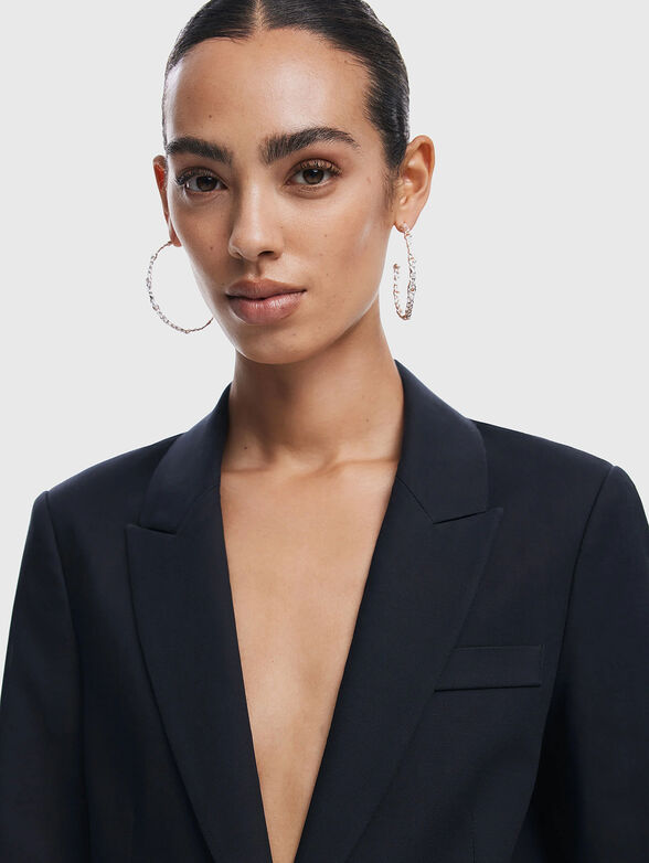 LIRIOS blazer with print - 4