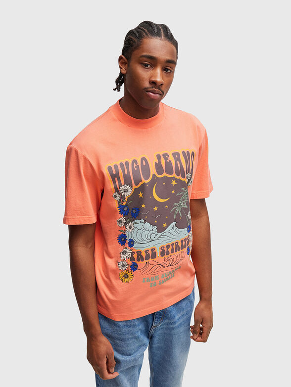NIRITO unisex T-shirt with print - 2