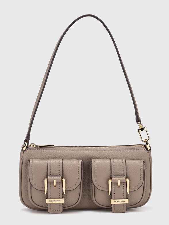 Leather bag with logo detail - 1