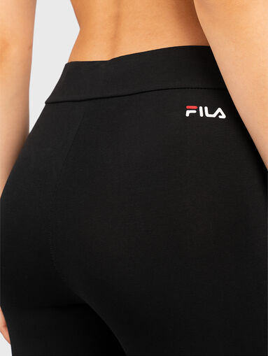 BAYONNE 7/8 black sports leggings - 3