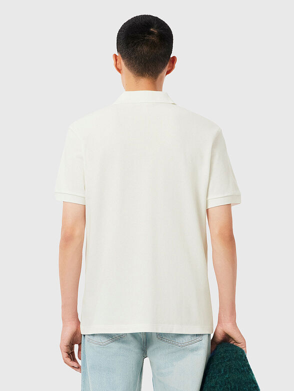 Black short sleeve polo shirt - 3