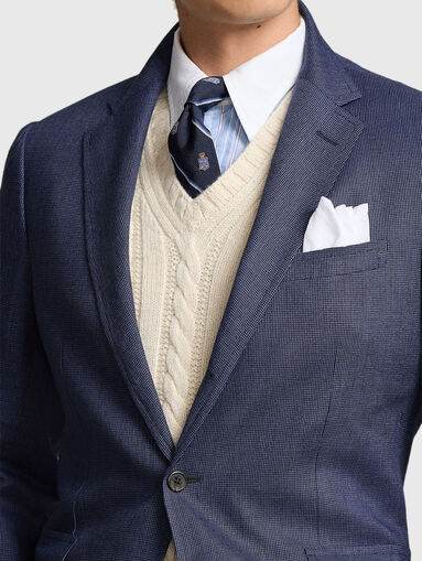 Dark blue blazer - 4