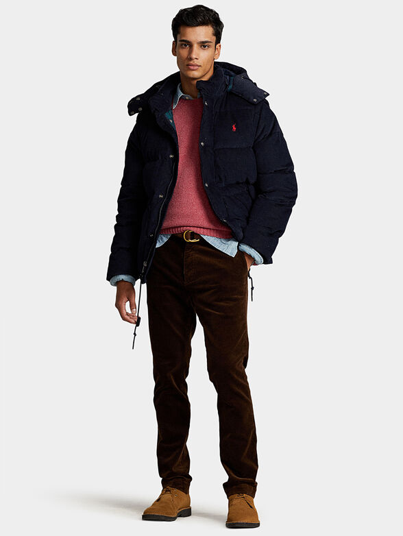 Padded jacket with detachable sleeves - 6