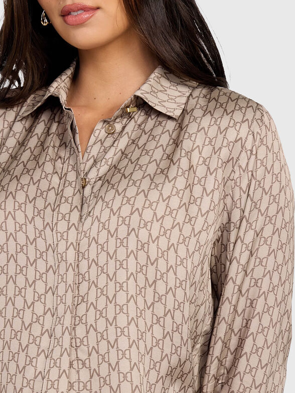 MELISSA shirt with accent print - 4