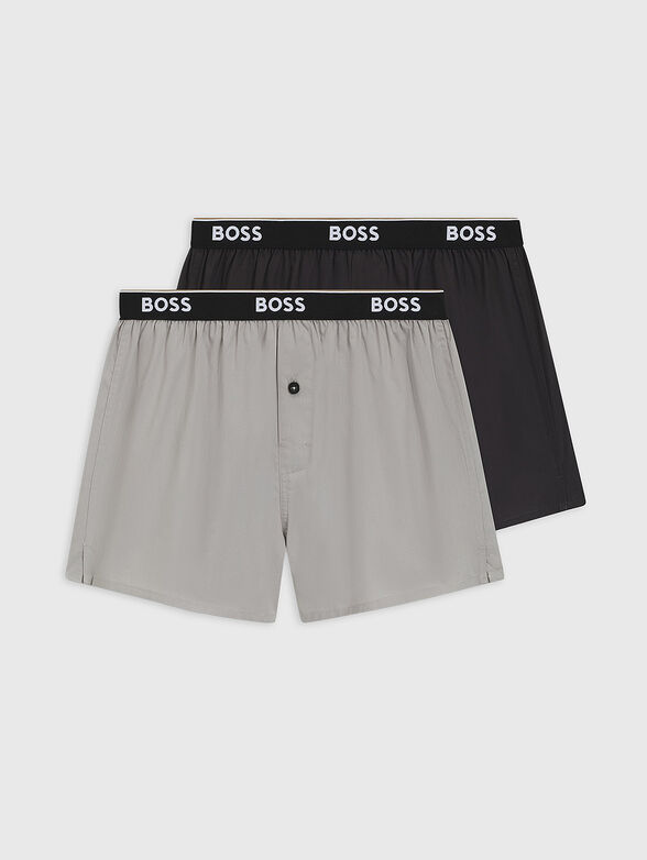 Set of two pairs of cotton boxer short - 1