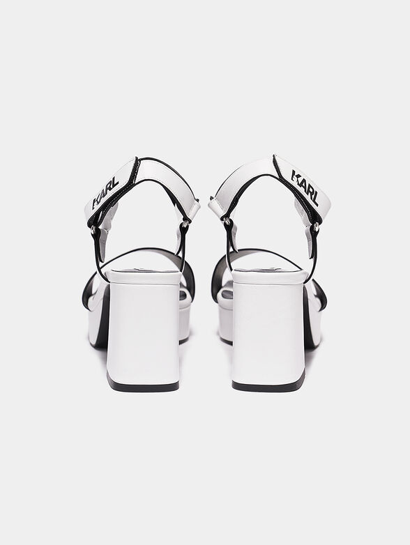 White sandals - 3