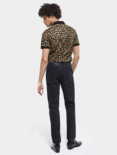 Polo shirt with animal print - 5