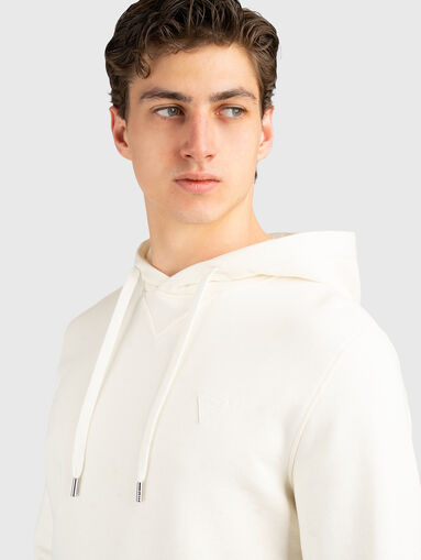 Hooded sweatshirt with logo detail - 5