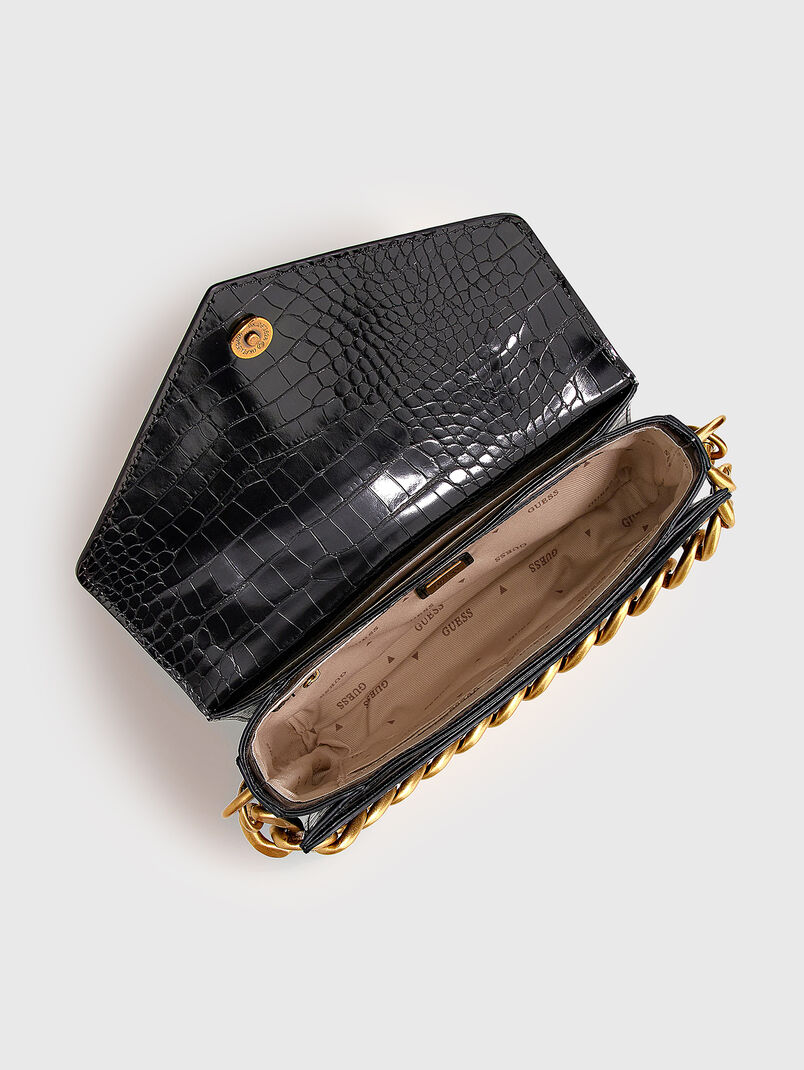 RETOUR bag with croc texture - 3