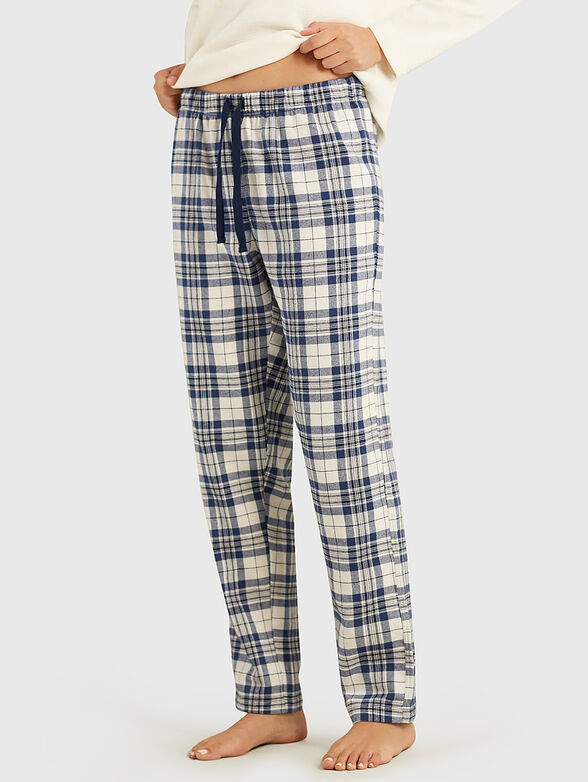MIX & MATCH pyjama bottoms with check pattern - 1