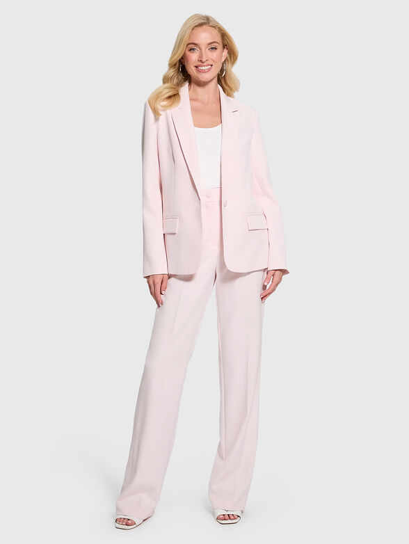 Pink single breasted jacket - 1