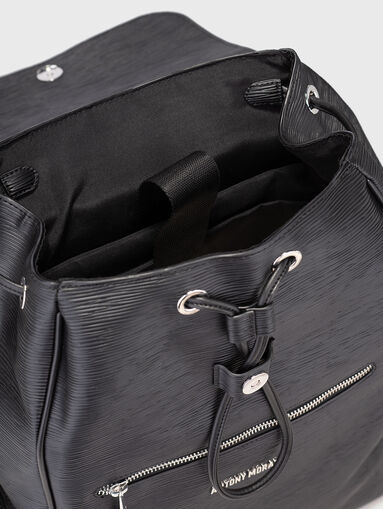 Backpack with embossed texture - 5