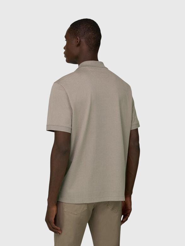 Short-sleeved cotton polo shirt - 3
