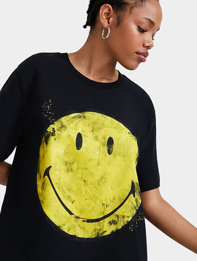 Smiley dress in black color - 4