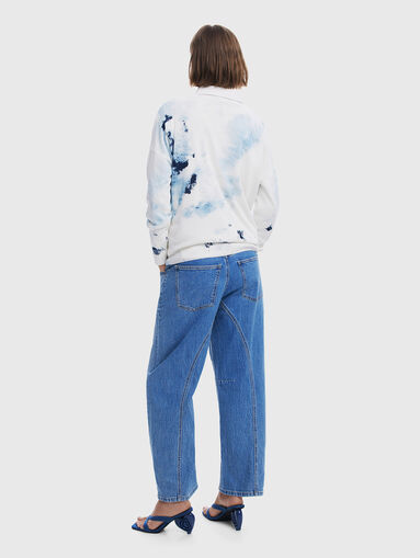 HELSINKI shirt in linen blend with print - 3
