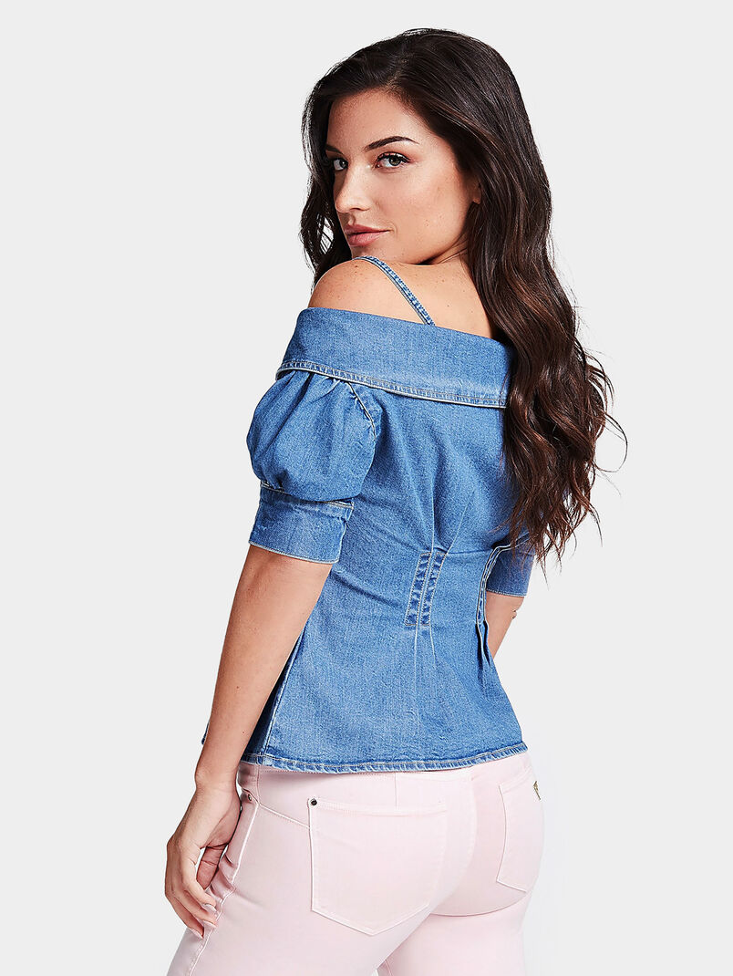 LEEANNE Denim blouse - 3