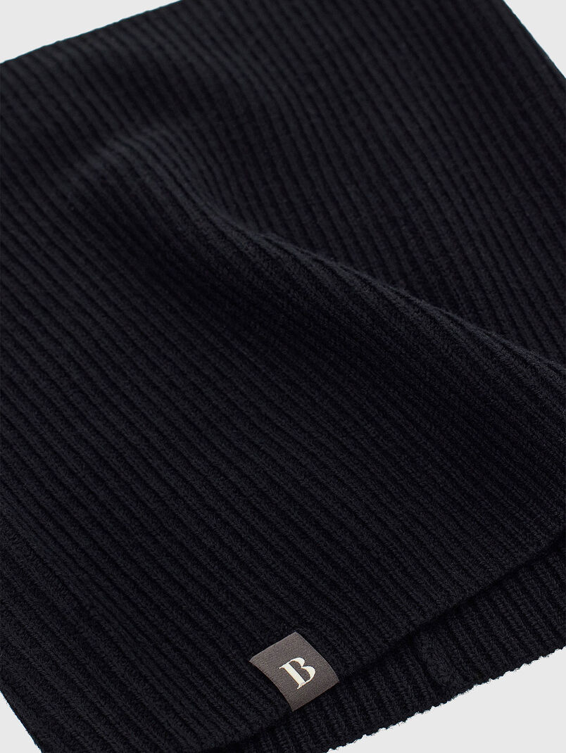 Merino wool collar scarf - 3