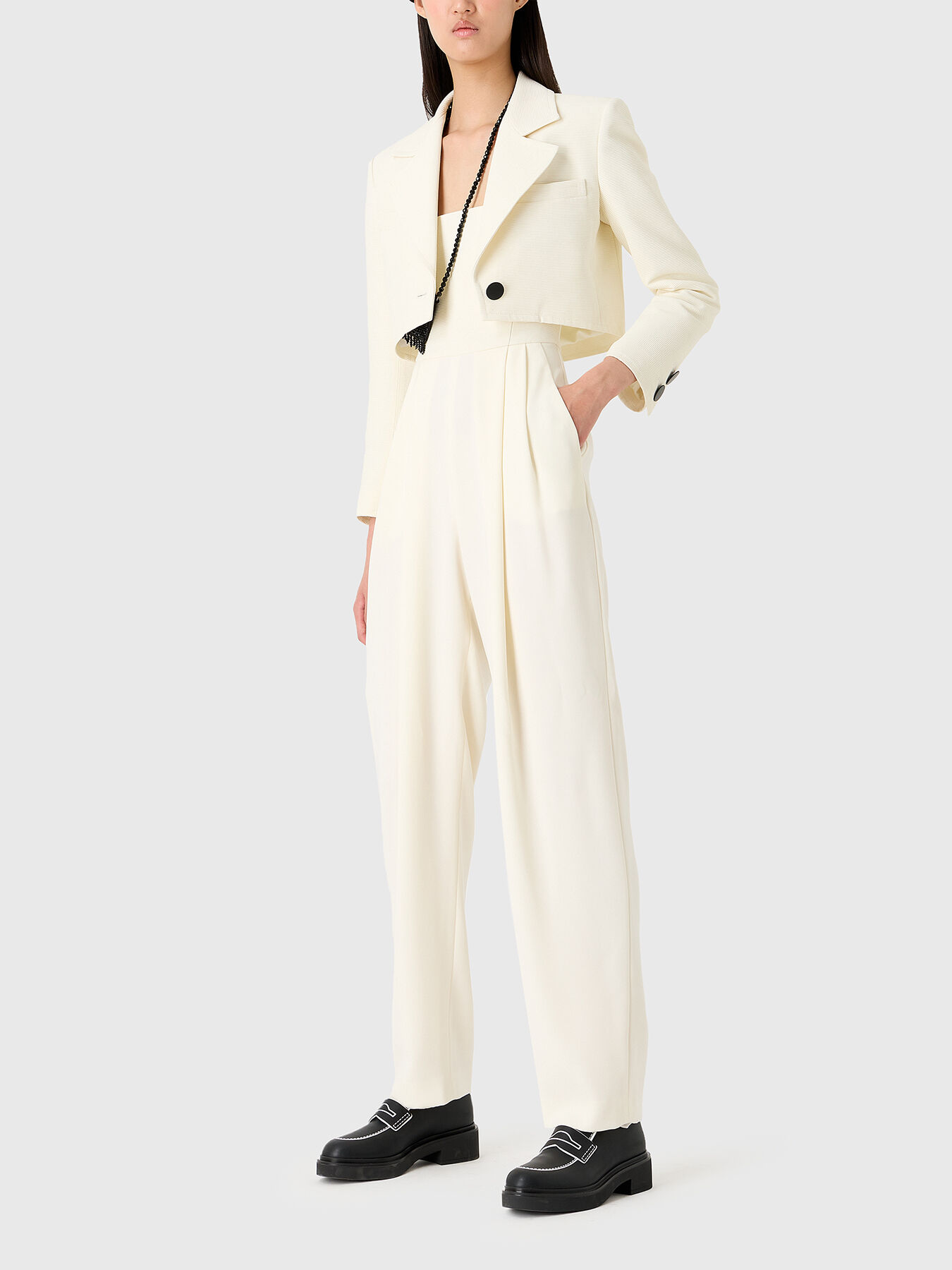 EMPORIO ARMANI オールインワン/サロペット 白 4105124S0082 81966538b_b_230_500.jpg