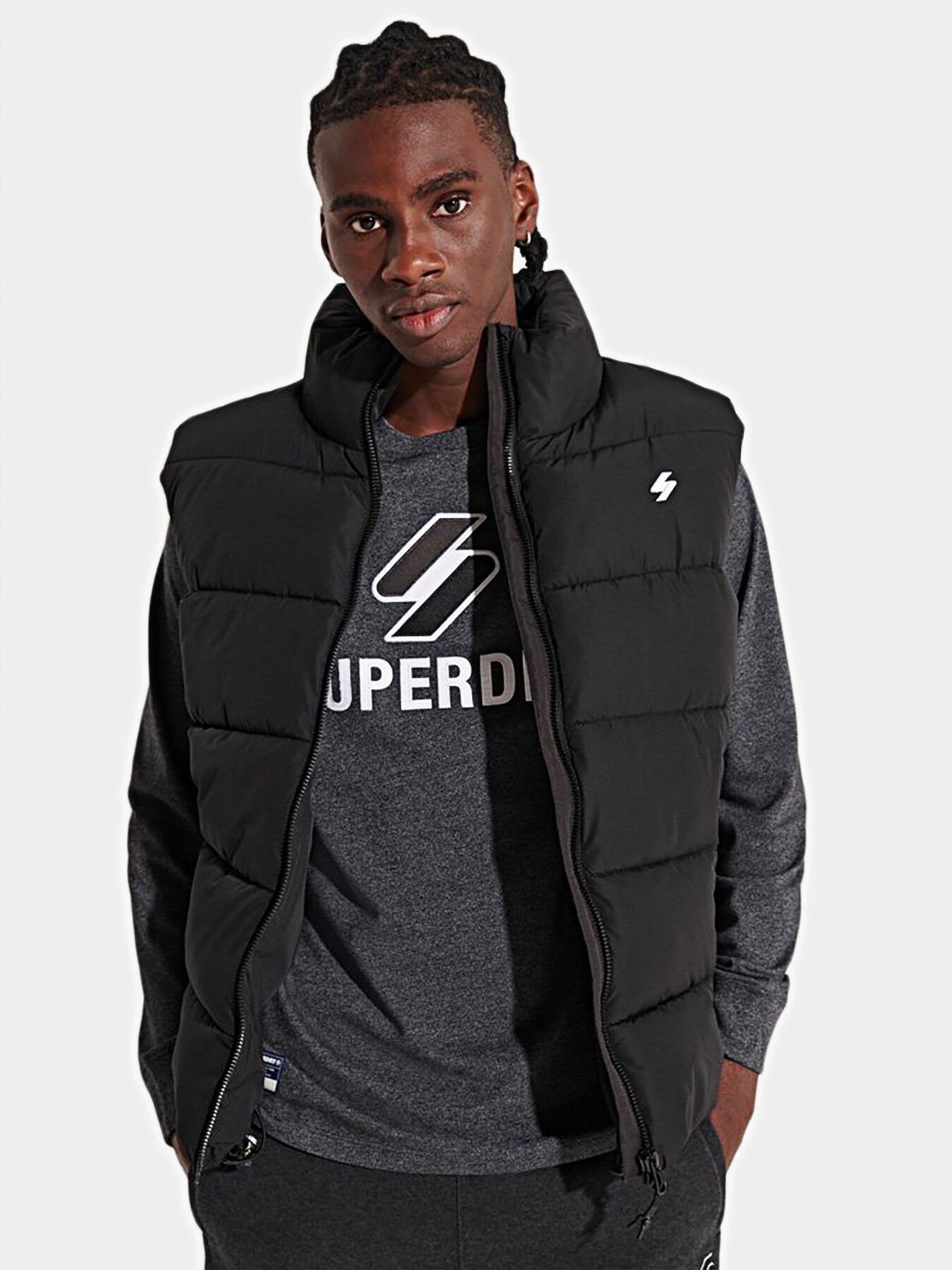 Superdry puffer vest on sale