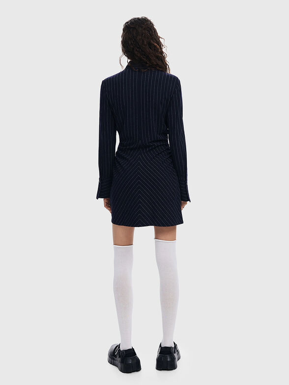 Striped slim dress - 2