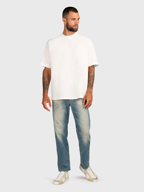 T-BOGGY-T1 cotton T-shirt with accent back - 3