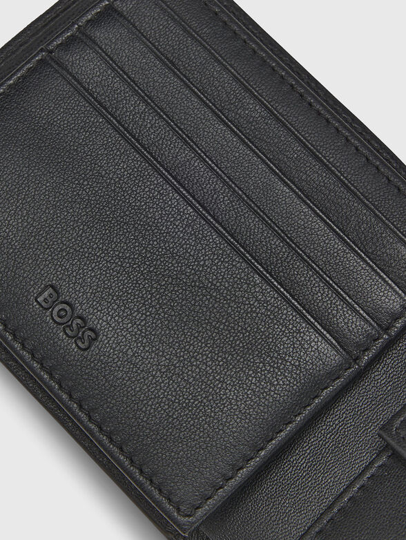 Eco-leather wallet with logo - 4