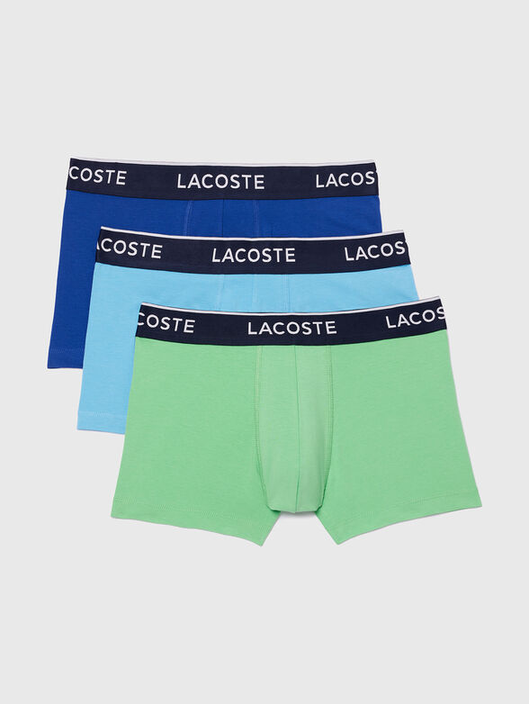 Set of three pairs of boxers in black colour - 1