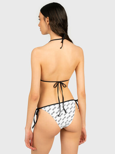 Two-piece swimsuit with logo print - 3
