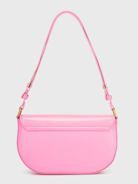 Black crossbody bag with accent logo  - 3