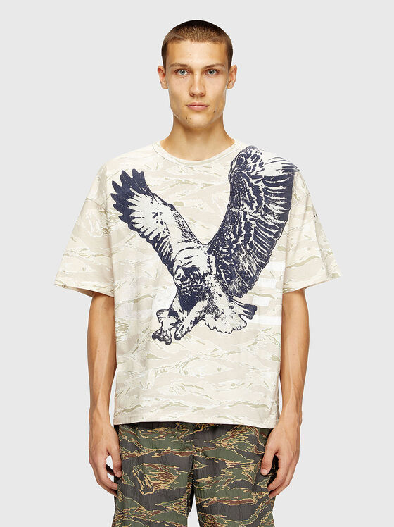 T-BOXT-T14 T-shirt with accent print - 1