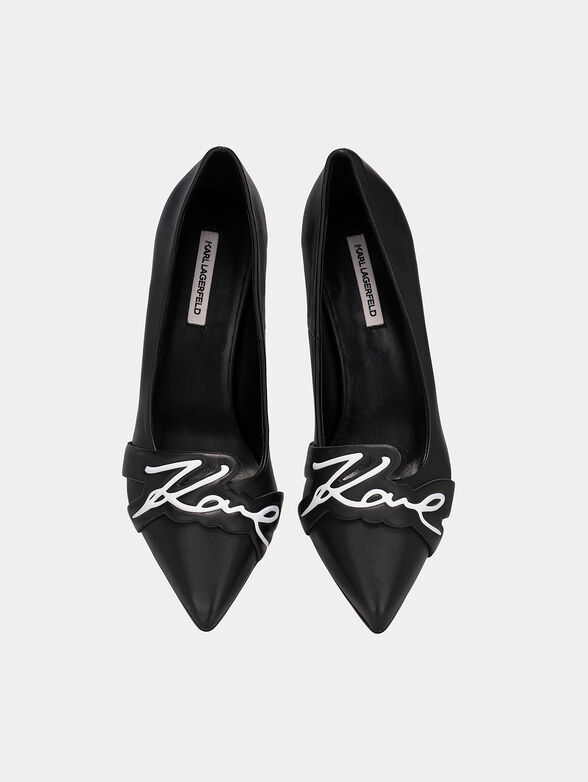SARABANDE Black leather shoes - 6