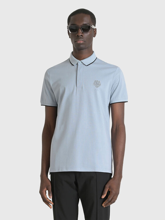 Поло-шърт с контрастни кантове  - 1