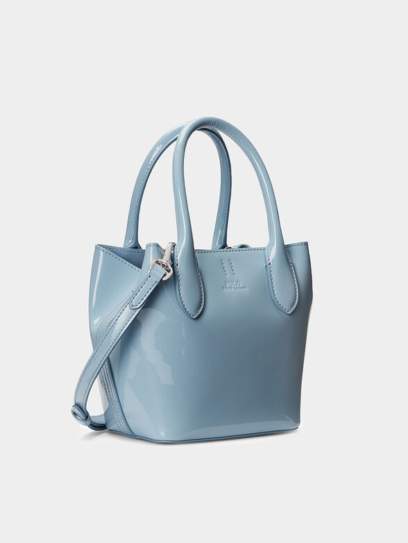 Small shopper bag in light blue color - 3