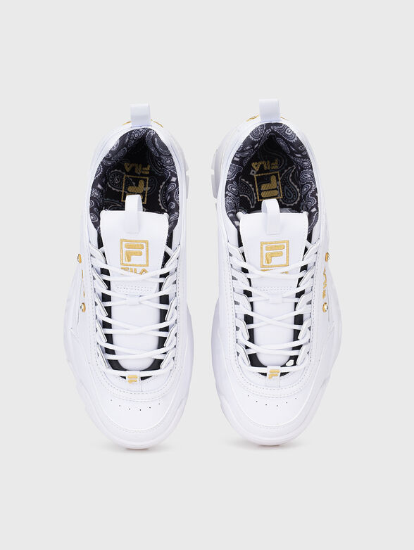 DISRUPTOR sports shoes with gold accents - 6