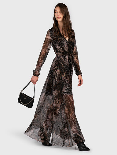 CORNELIA Dress with animal print - 5