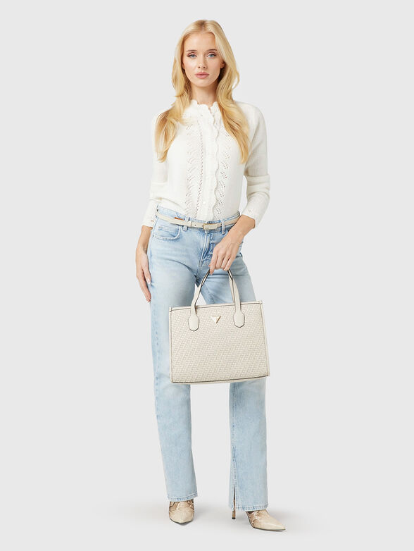 SILVANA 2 woven tote bag - 2