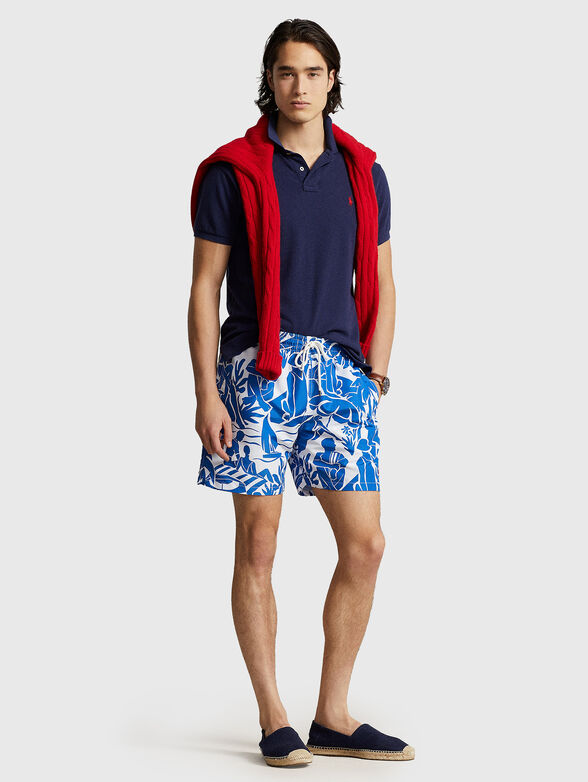 TRAVELER printed beach shorts - 4