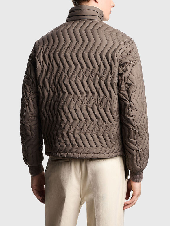 Quilted down jacket - 3