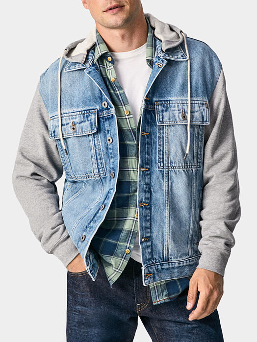 Combined denim jacket YOUNG X
