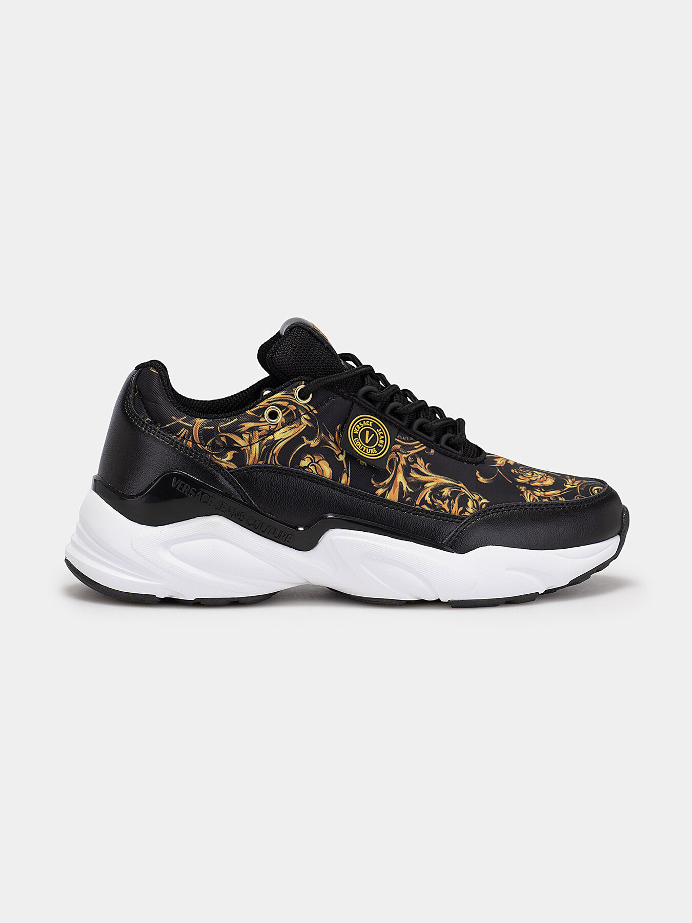Versace baroque print sneakers 2025