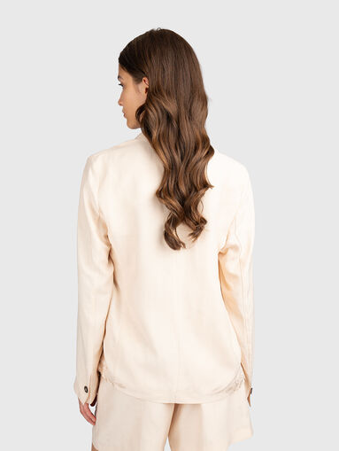 Blazer with floral motifs - 3