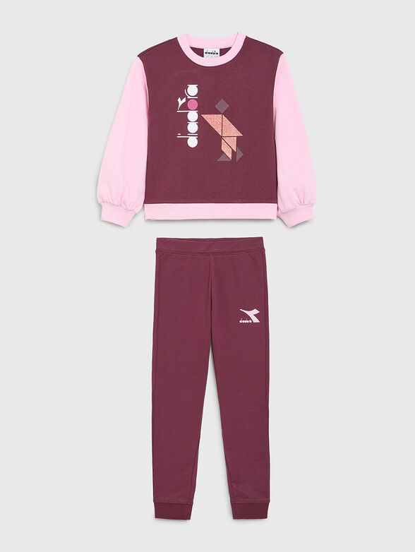 Sweatshirt and trousers set - 1