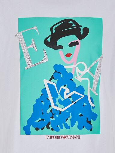 T-shirt with art print - 5